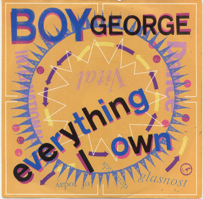 Boy George - Everything I Own Vinyl Singles Goede Staat