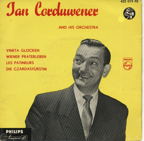 Jan Corduwener And His Orchestra - Vineta Glocken (EP) Vinyl Singles EP VINYLSINGLES.NL