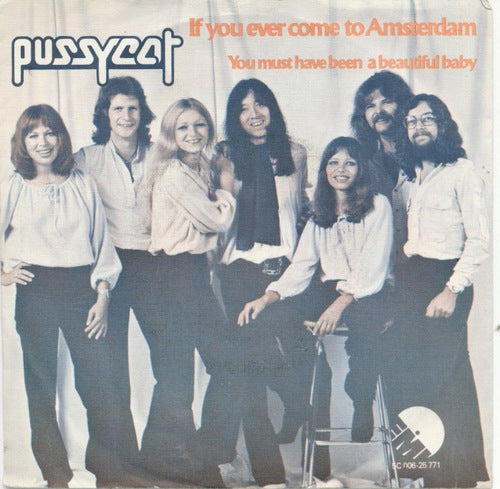 Pussycat - If You Ever Come To Amsterdam 36821 34317 33892 28060 09329 07065 07403 09331 37793 Vinyl Singles Goede Staat