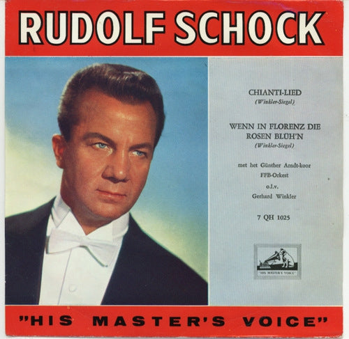 Rudolf Schock - Chianti-lied 01468 Vinyl Singles VINYLSINGLES.NL