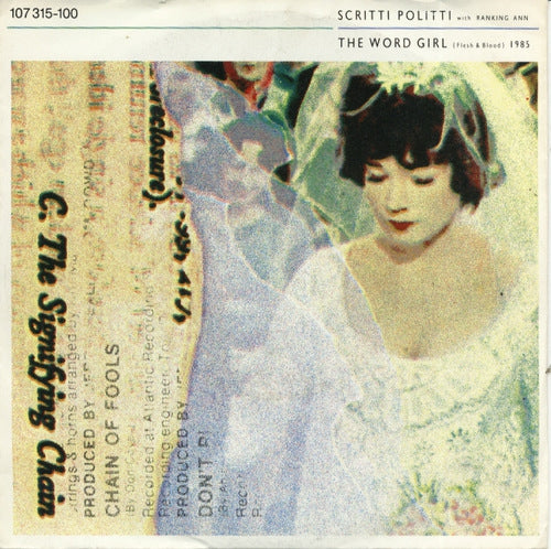 Scritti Politti - The Word Girl Vinyl Singles VINYLSINGLES.NL