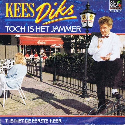 Kees Diks - Toch Is Het Jammer 02017 Vinyl Singles Goede Staat