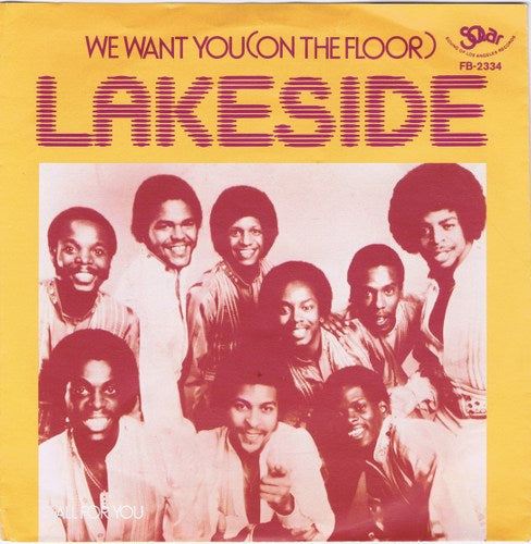 Lakeside - We Want You (On The Floor) 02025 Vinyl Singles Goede Staat