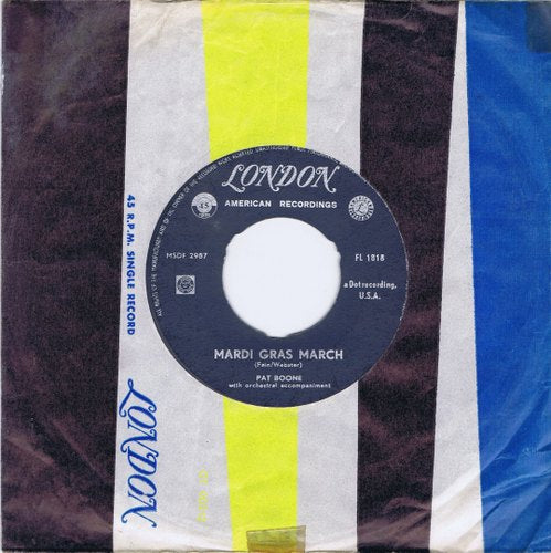 Pat Boone - I'll Remember Tonight Vinyl Singles VINYLSINGLES.NL