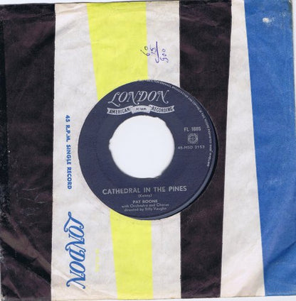 Pat Boone - Cathedral in the pines Vinyl Singles VINYLSINGLES.NL