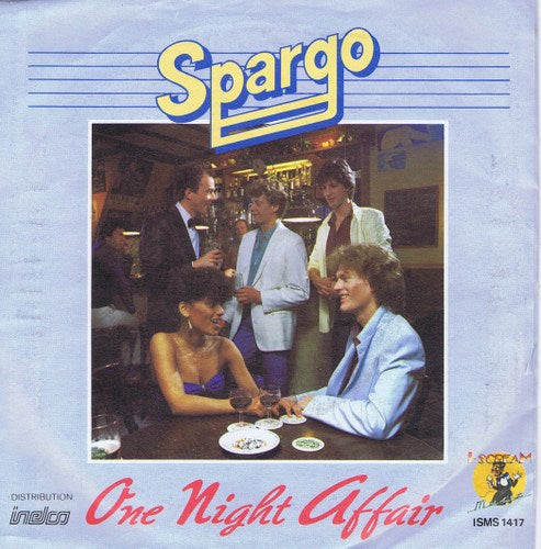 Spargo - One Night Affair 08393 21767 30339 Vinyl Singles Goede Staat