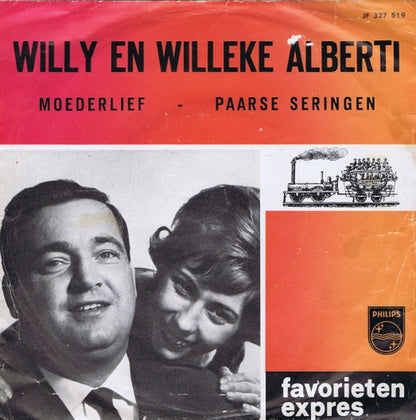 Willy en Willeke Alberti - Moederlief 02771 23173 Vinyl Singles VINYLSINGLES.NL