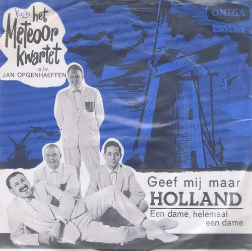 Meteoor Kwartet - Geef Mij Maar Holland 23035 Vinyl Singles Goede Staat