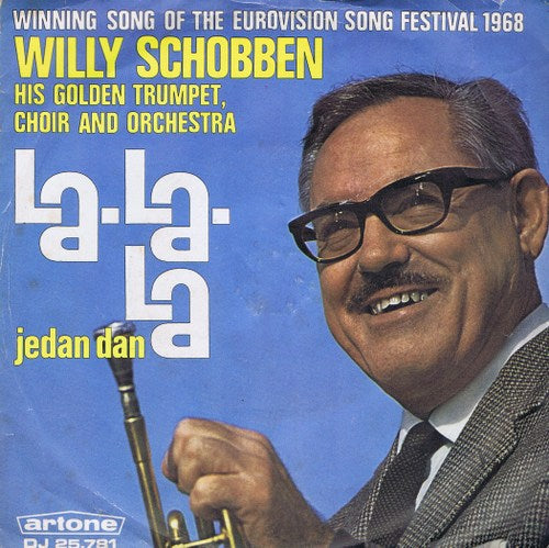 Willy Schobben - La-La-La 02819 12551 Vinyl Singles Goede Staat