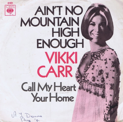 Vikki Carr - Ain't No Mountain High Enough 02985 Vinyl Singles VINYLSINGLES.NL