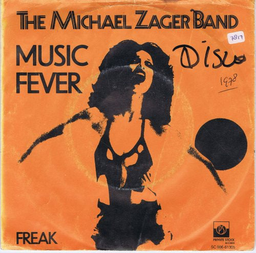 Michael Zager Band - Music Fever 03125 Vinyl Singles Goede Staat