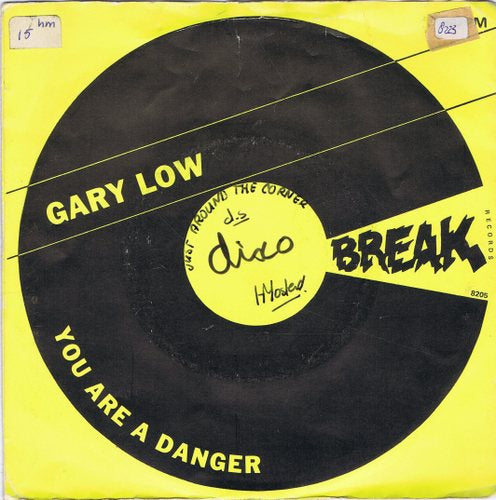 Gary Low - You Are A Danger 03188 Vinyl Singles Goede Staat