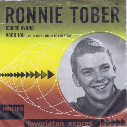 Ronnie Tober - Iedere Avond Vinyl Singles VINYLSINGLES.NL