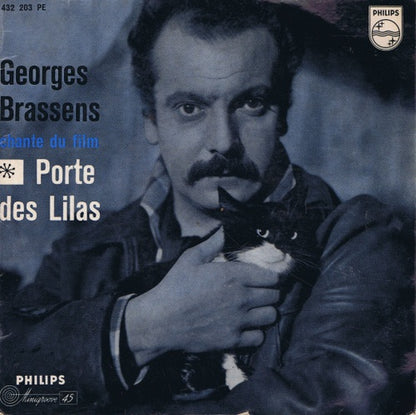 Georges Brassens - Georges Brassens Chante Du Film La Porte Des Lilas (EP) 03702 Vinyl Singles EP Goede Staat