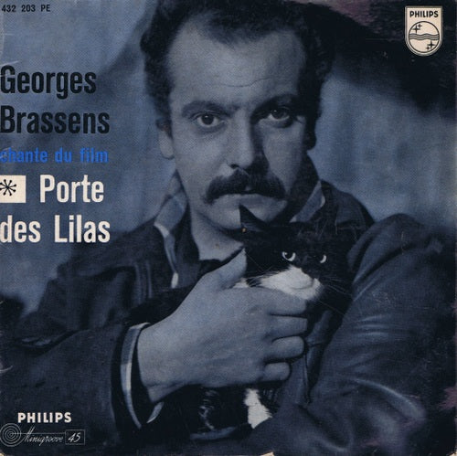 Georges Brassens - Georges Brassens Chante Du Film La Porte Des Lilas (EP) 03702 Vinyl Singles EP VINYLSINGLES.NL