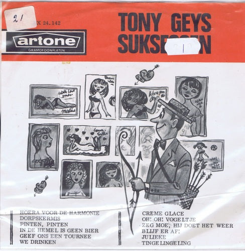 Tony Geys - Tony Geys Suksessen 03993 Vinyl Singles Goede Staat