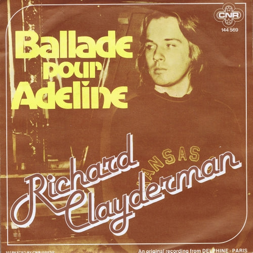 Richard Clayderman - Ballade Pour Adeline 11065 Vinyl Singles Goede Staat