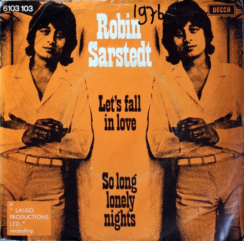 Robin Sarstedt - Let's fall in love 06043 28354 Vinyl Singles Goede Staat