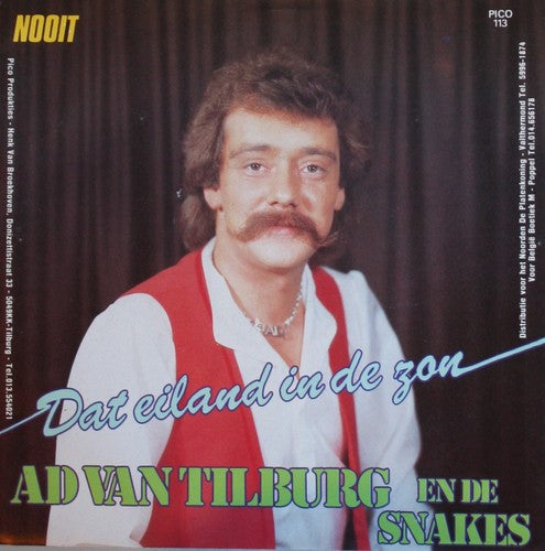 Ad Van Tilburg En De Snakes - Dat Eiland In De Zon Vinyl Singles VINYLSINGLES.NL