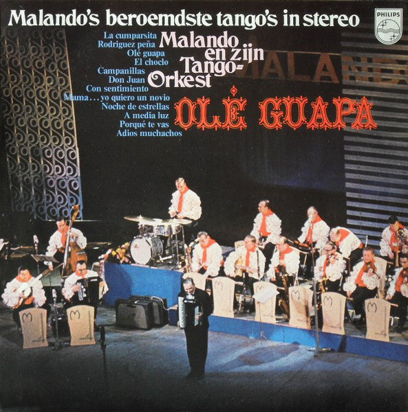 Malando En Zijn Tango-Orkest - Olé Guapa (Malando's Beroemdste Tango's In Stereo) (LP) Vinyl LP VINYLSINGLES.NL