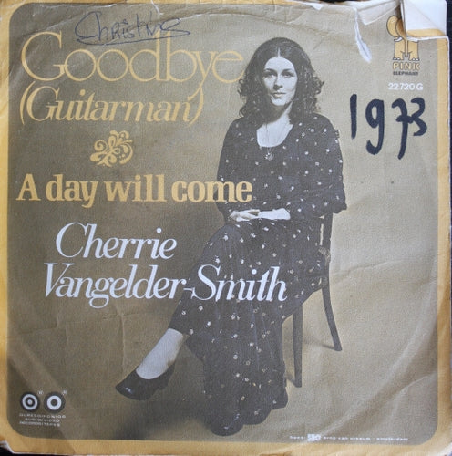 Cherrie Vangelder-Smith - Goodbye (Guitarman) 06408 Vinyl Singles Goede Staat