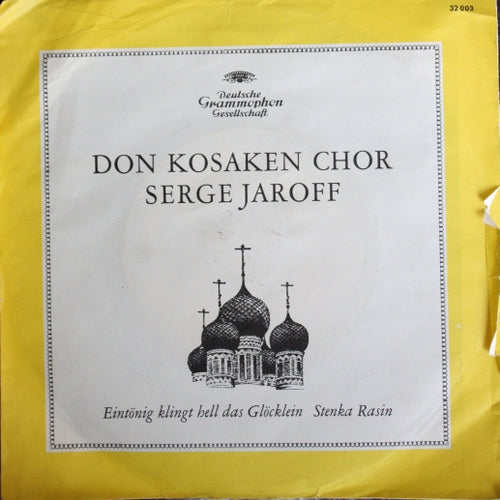 Don Kosaken Chor Serge Jaroff - Eintönig Klingt Hell Das Glöcklein 06460 Vinyl Singles VINYLSINGLES.NL