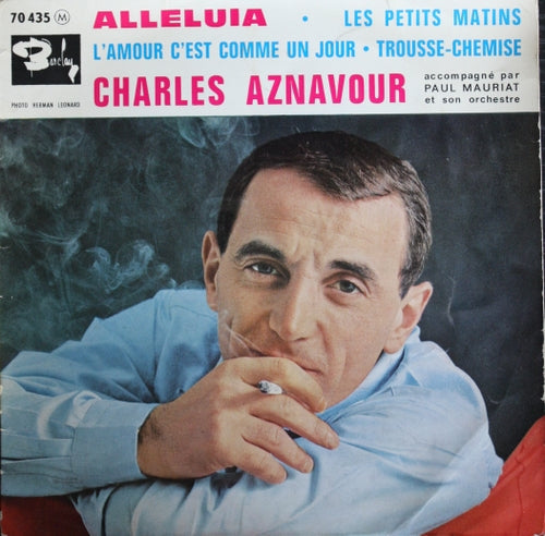 Charles Aznavour - Alleluia (EP) 06479 Vinyl Singles EP Goede Staat