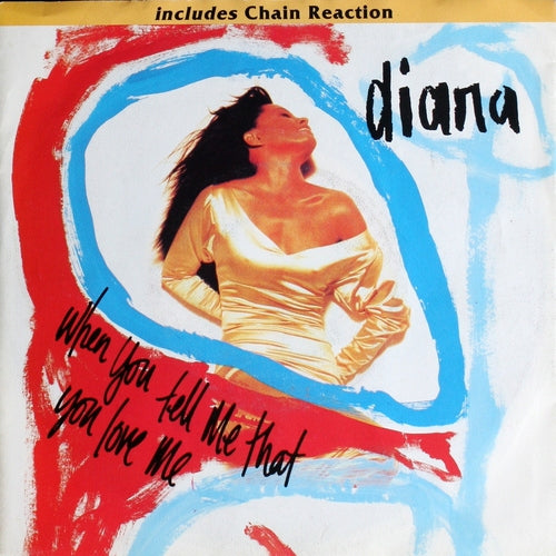 Diana Ross - When You Tell Me That You Love Me 06547 Vinyl Singles VINYLSINGLES.NL