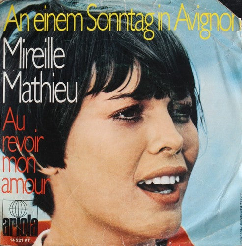Mireille Mathieu - An Einem Sonntag In Avignon Vinyl Singles VINYLSINGLES.NL