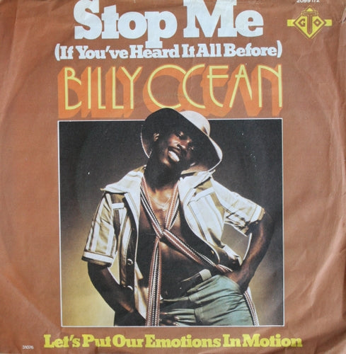 Billy Ocean - Stop Me 06829 Vinyl Singles VINYLSINGLES.NL