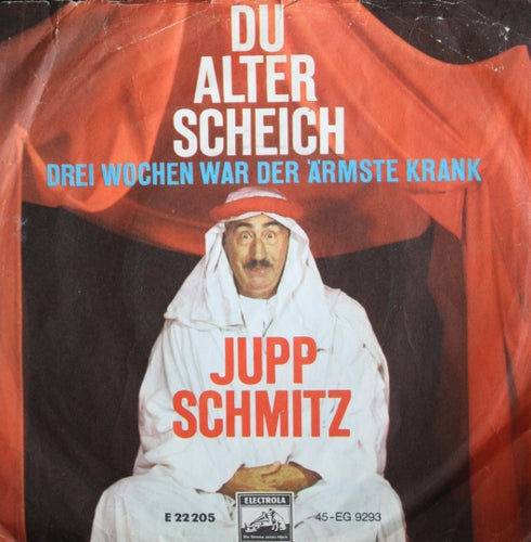 Jupp Schmitz - Du alter scheich Vinyl Singles VINYLSINGLES.NL