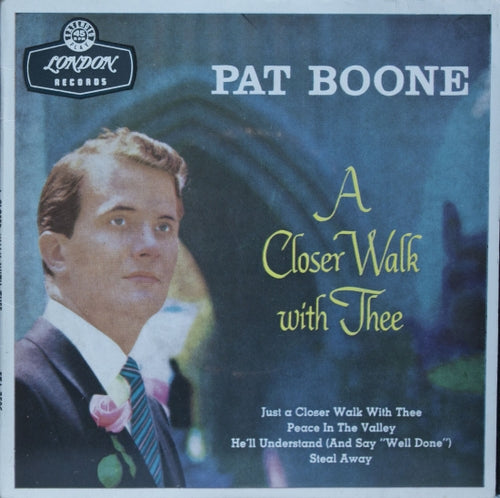 Pat Boone - A closer walk with thee (EP) Vinyl Singles EP VINYLSINGLES.NL
