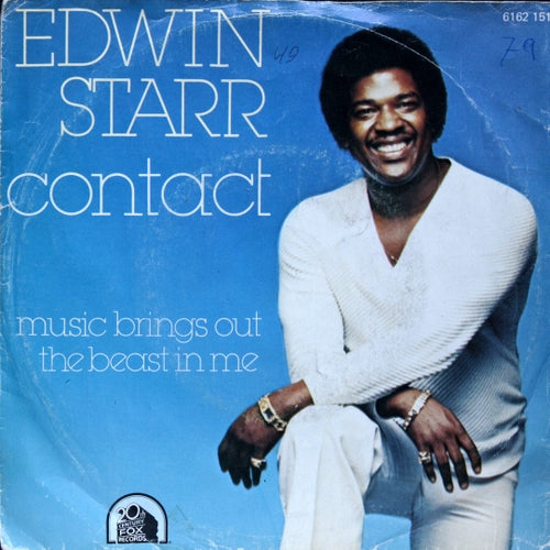 Edwin Starr - Contact 07195 07986 10672 Vinyl Singles Goede Staat