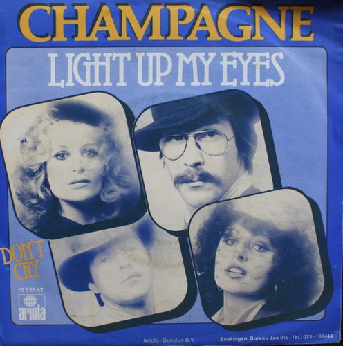 Champagne - Light Up My Eyes 07356 27782 30845 36434 Vinyl Singles Goede Staat