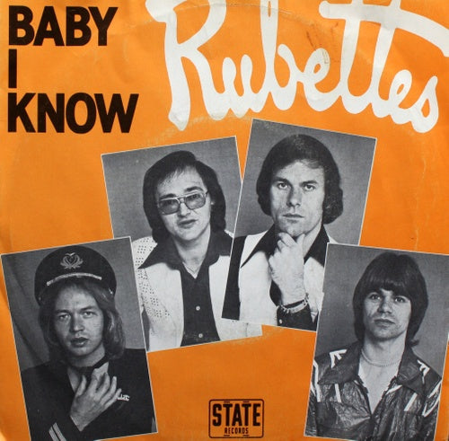 Rubettes - Baby I Know 07605 Vinyl Singles Goede Staat