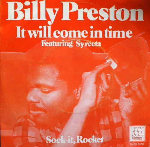 Billy Preston - It Will Come In Time 07710 Vinyl Singles Goede Staat