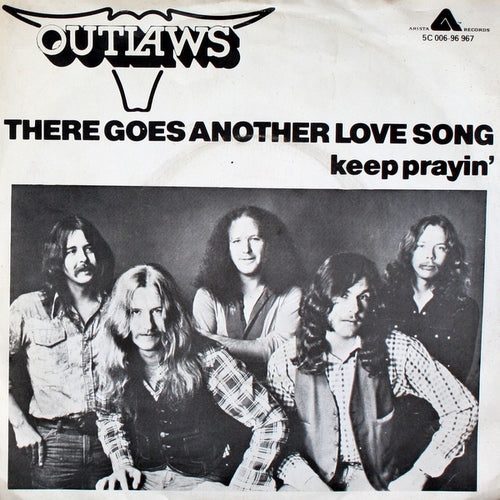 Outlaws - There Goes Another Love Song 07786 Vinyl Singles Goede Staat