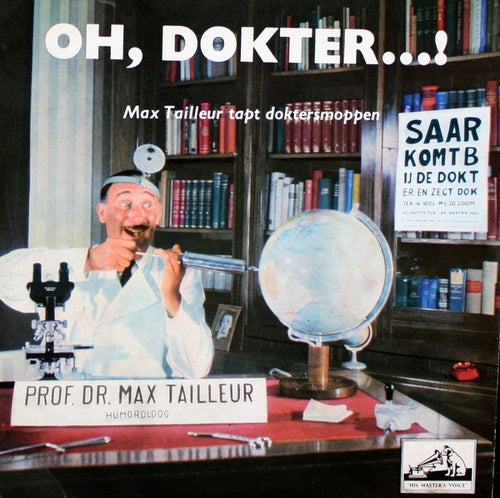 Max Tailleur - Oh, Dokter (EP) 11167 Vinyl Singles EP Goede Staat