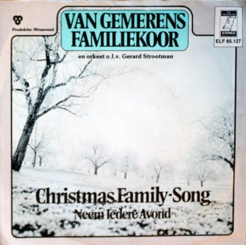 Van Gemerens Familiekoor - Christmas Family-Song 07869 Vinyl Singles VINYLSINGLES.NL