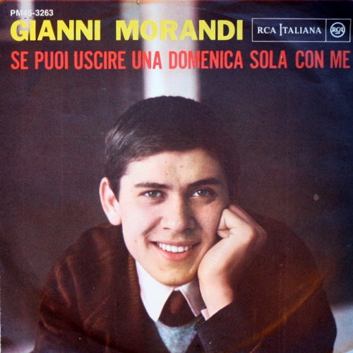 Gianni Morandi - In Ginocchio Da Te 07887 Vinyl Singles Goede Staat