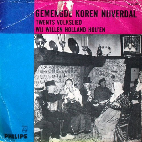 Gemengde Koren Nijverdal - Twents Volkslied 08140 Vinyl Singles Goede Staat