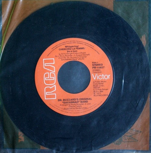 Dr. Buzzard's Original Savannah Band - Whispering Vinyl Singles VINYLSINGLES.NL