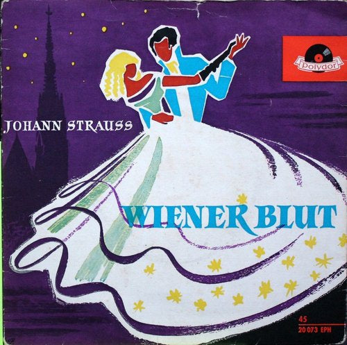 Johann Strauss - Wiener Blut (EP) 08242 Vinyl Singles EP Goede Staat