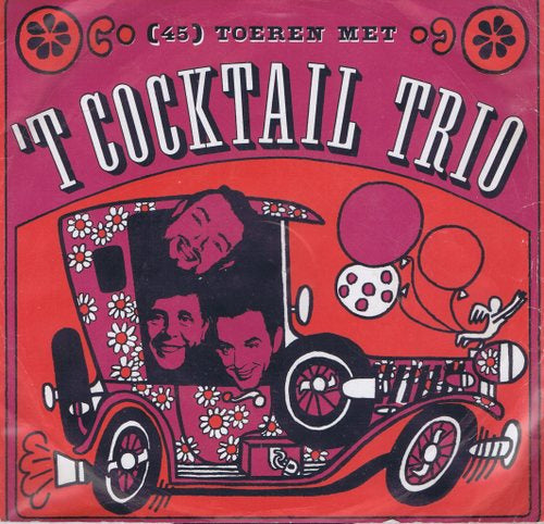 Cocktail Trio - (45) Toeren Met 't Cocktail Trio 04463 Vinyl Singles Goede Staat