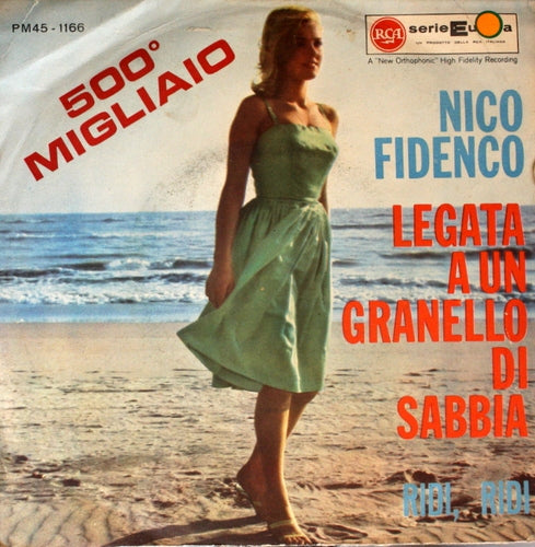 Nico Fidenco - Legata A Un Granello Di Sabbia 08651 Vinyl Singles VINYLSINGLES.NL
