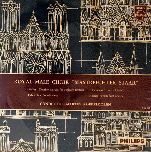 Mastreechter Staar - Royal Male Choir Mastreechter Staar (EP) 08677 Vinyl Singles EP Goede Staat