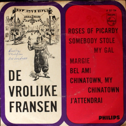 Vrolijke Fransen - Roses Of Picardy 08761 Vinyl Singles VINYLSINGLES.NL