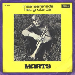 Marty - Maanserenade 33706 Vinyl Singles Goede Staat