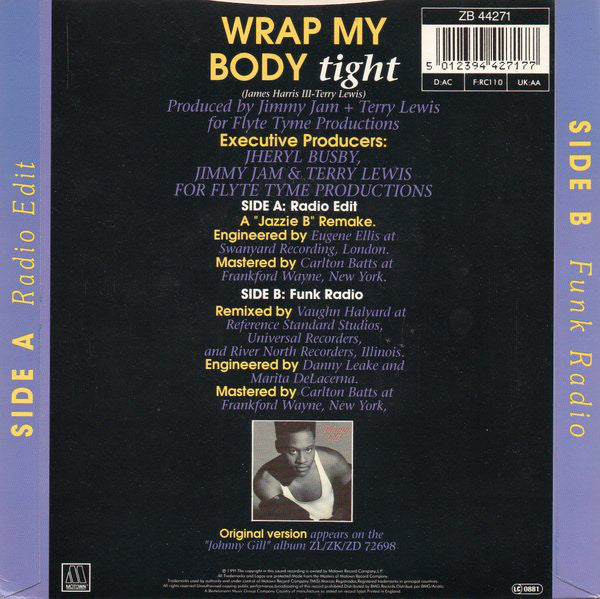 Johnny Gill - Wrap My Body Tight 01316 20267 Vinyl Singles VINYLSINGLES.NL