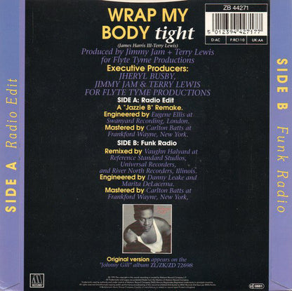 Johnny Gill - Wrap My Body Tight 20267 Vinyl Singles Goede Staat